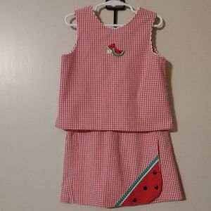Chez Ami watermelon outfit